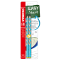 CRAYON NOIR STABILO EASYGRA. HB 2PCS GAUCH. BLEU CLAIR BLISTER