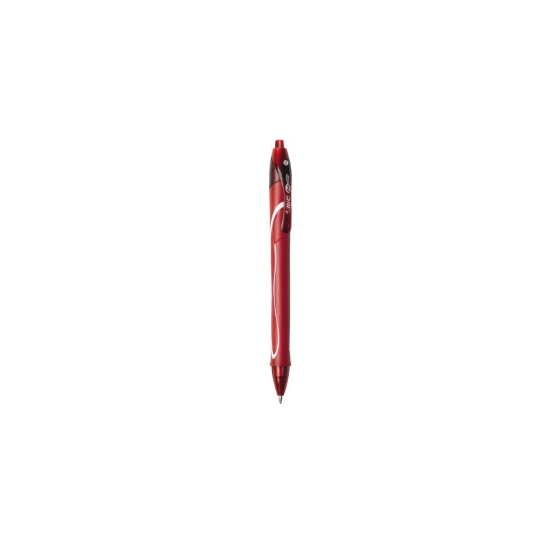 ROLLER BIC GEL-OCITY QUICK DRY ROUGE
