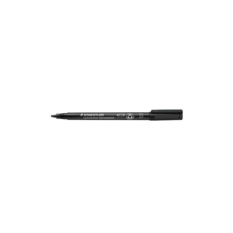 FEUTRE OHP STAEDTLER WF B NOIR LUMOCOL.