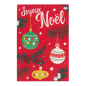CARTE VOEUX JOYEUX NOEL / BONNE ANNEE FRANCAIS