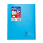 CAHIER CLAIREF. PP PIQ. A4+ QUAD.+M 48FLS BLEU