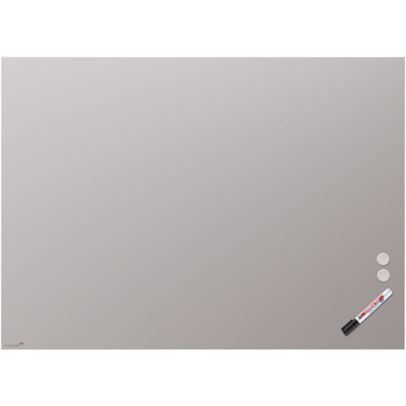 TABLEAU EN VERRE WARM GREY LEGAMASTER 90X120CM MAGNETIQUE