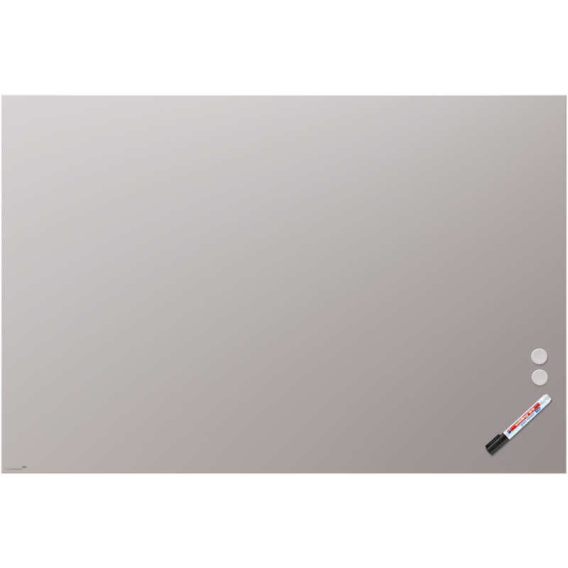 TABLEAU EN VERRE WARM GREY LEGAMASTER 100X150CM MAGNETIQUE