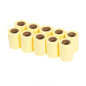 NOTES EN ROULEAU RECHARGE 60MMX10M JAUNE 10PCS