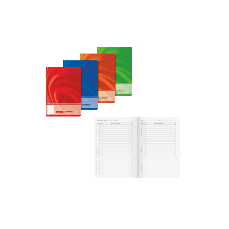 CAHIER BRUNNEN A5 48FLS TEXTES VIVENDI ASS.