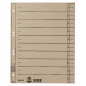 INTERCAL. A4 DECOUP. CART. GRIS 100PCS LEITZ