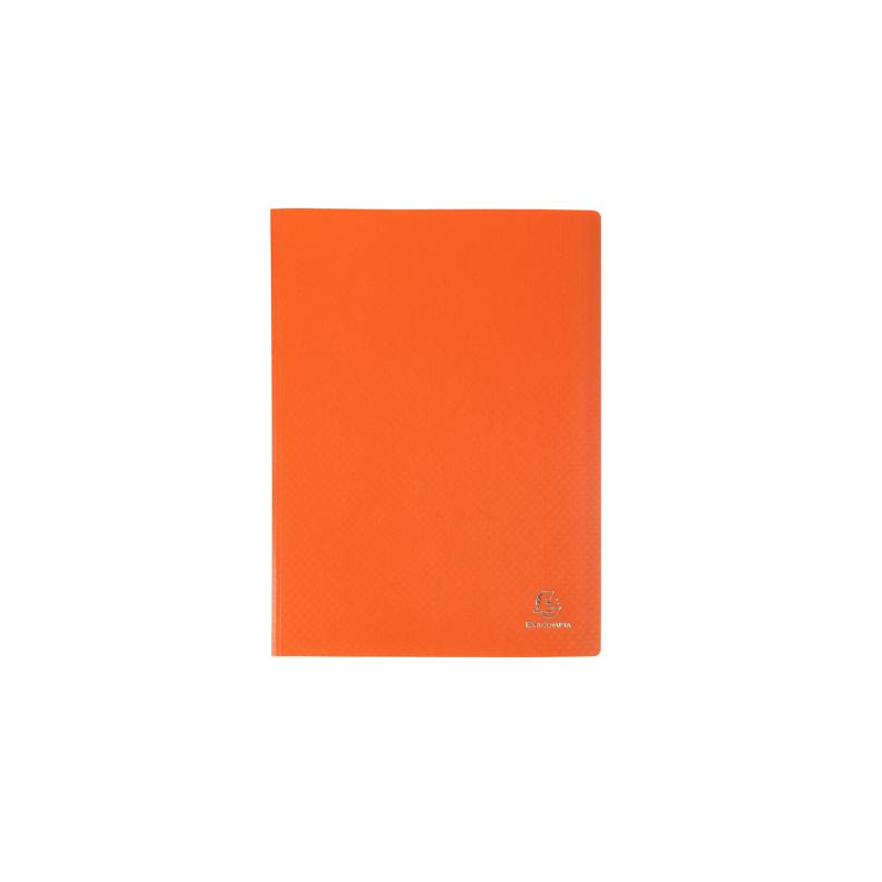ALBUM PRESENT. A4 EXACOMPTA 100 POCH. ORANGE