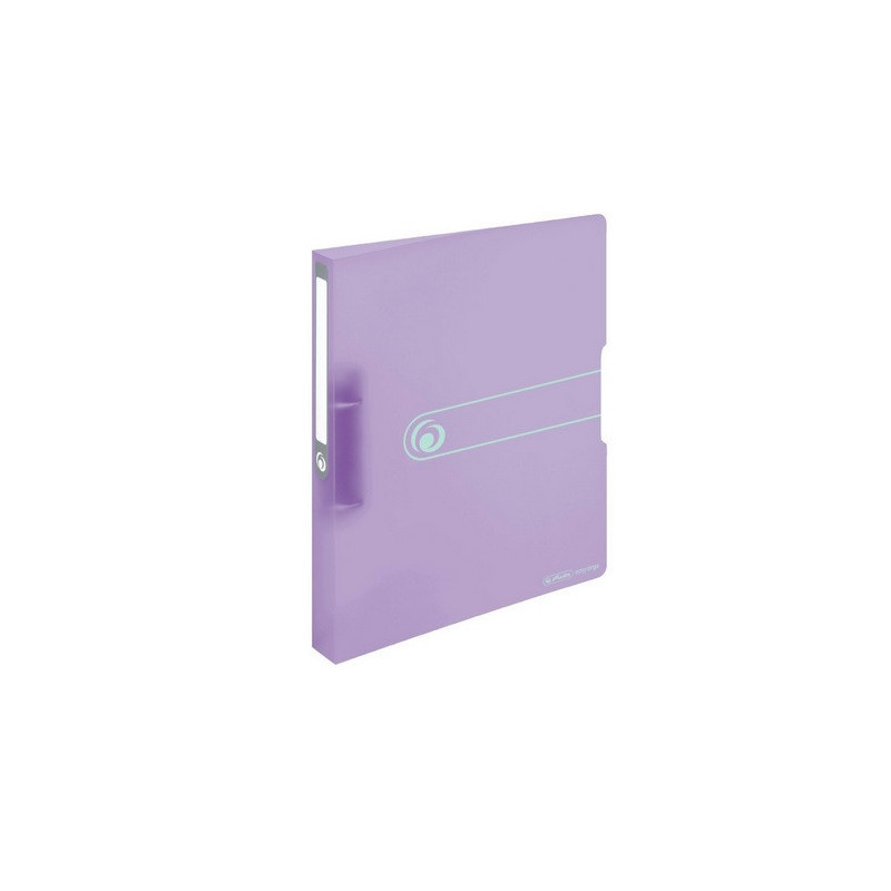 CLASSEUR HERLITZ PP 2AN. 24MM. PASTEL LILAS TRANSP. (300000793)