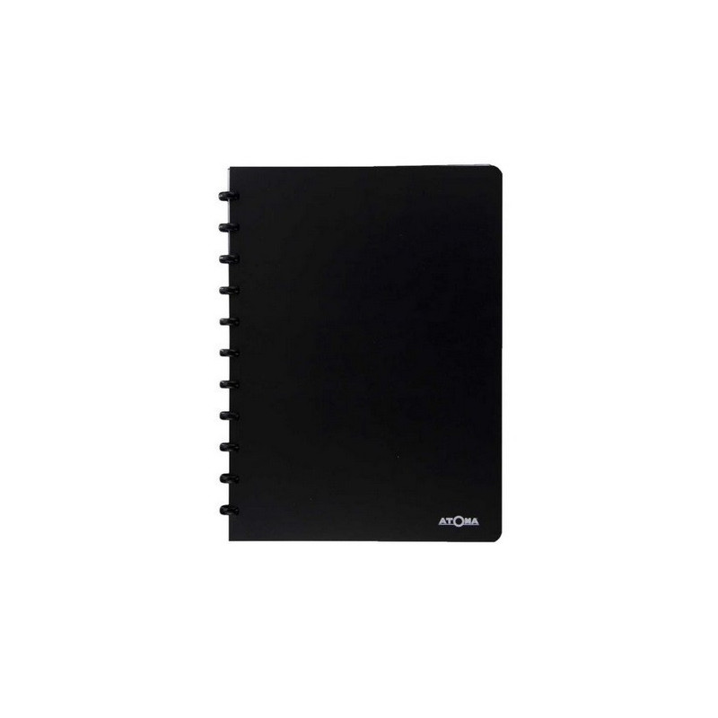 ALBUM PRESENT. A4 ATOMA 30 POCH. NOIR