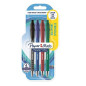 STYLO BILLE PAPERM. FLEX. ASS. 4PCS BLISTER