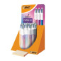 STYLO BILLE BIC 4 COULEURS GRADIENT PRES. 30PCS