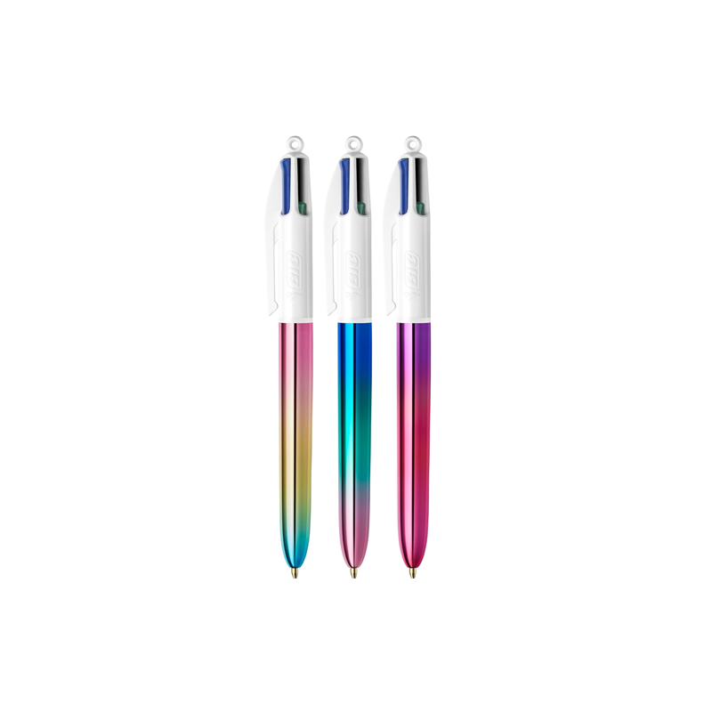 STYLO BILLE BIC 4 COULEURS GRADIENT