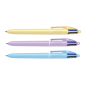 STYLO BILLE BIC 4 COULEURS PASTEL