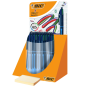 STYLO BILLE BIC 4 COULEURS SMOOTH DROP PRES. 30PCS