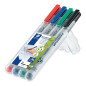 FEUTRE OHP STAEDTLER WL M LUMOCOL. 4PCS