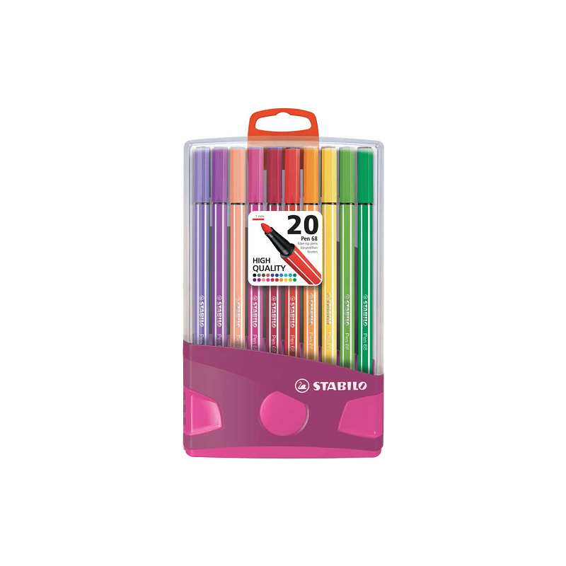 FEUTRE ECO.STABILO PEN COLORPARADE BOX 20PCS