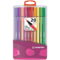 FEUTRE ECO.STABILO PEN COLORPARADE BOX 20PCS