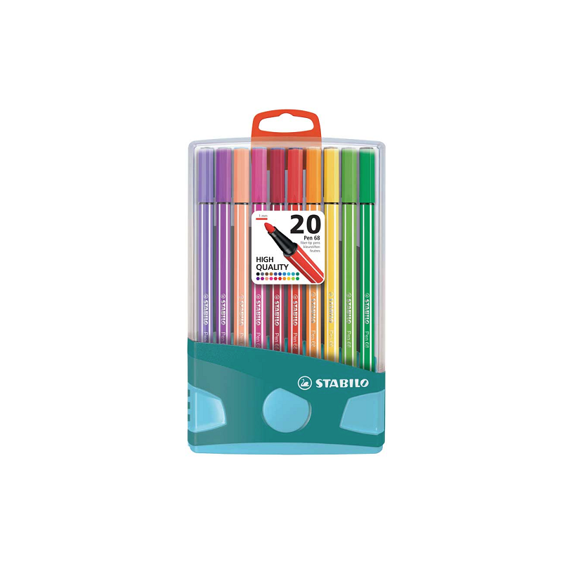 FEUTRE ECO.STABILO PEN COLORPARADE BOX 20PCS