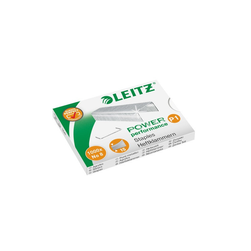 AGRAFES LEITZ N°8 P1 1000PCS