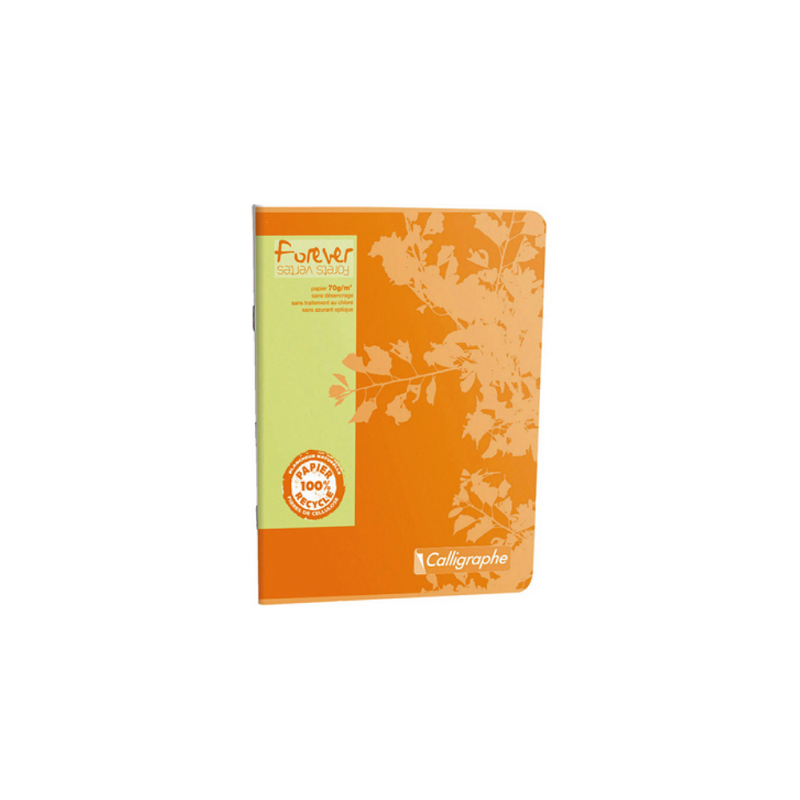 CAHIER CLAIREF. PIQ. A5 QUAD. 48FLS ASS. RECYCLE
