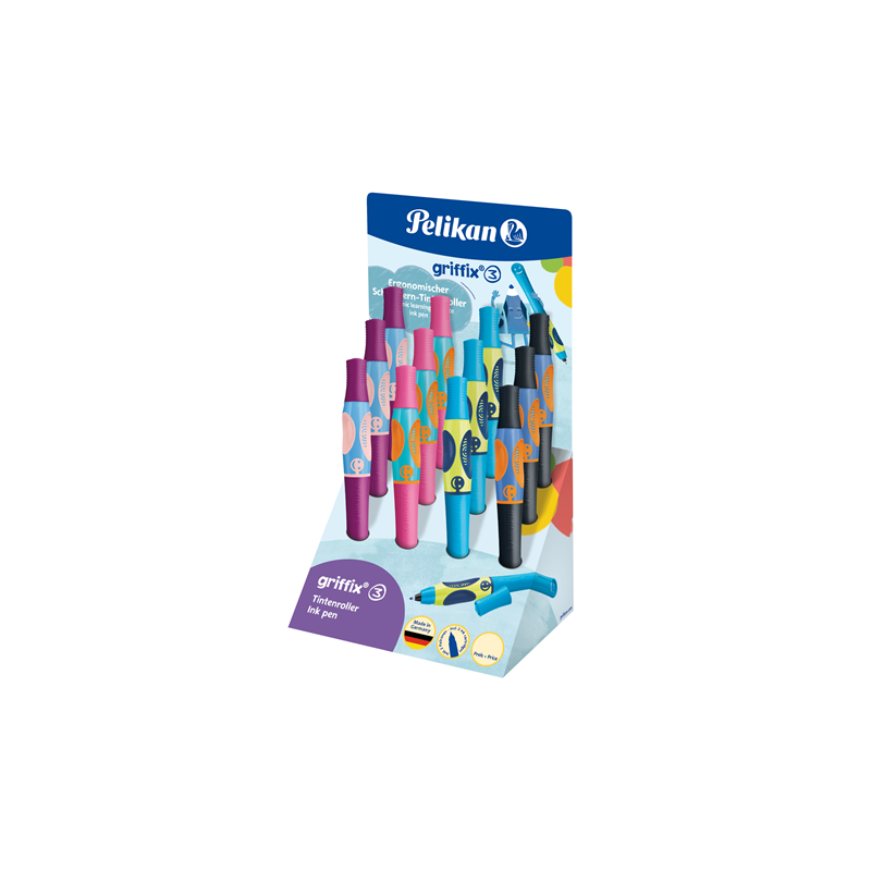 ROLLER PELIKAN GRIFFIX ASS. PRES.12PCS (300007867)