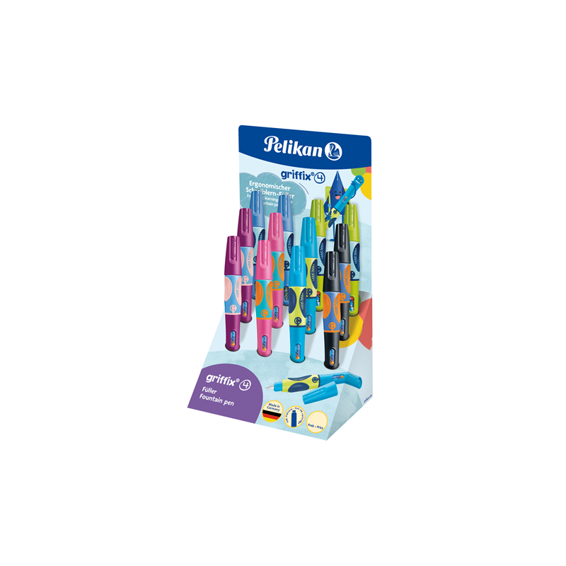 PLUME PELIKAN GRIFFIX ASS. PRES.12PCS (400191978)