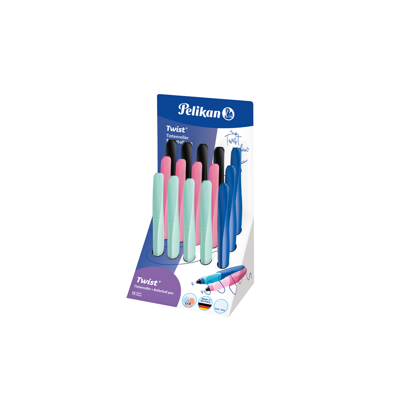 ROLLER PELIKAN TWIST ASS. PRES.15PCS (300007999)
