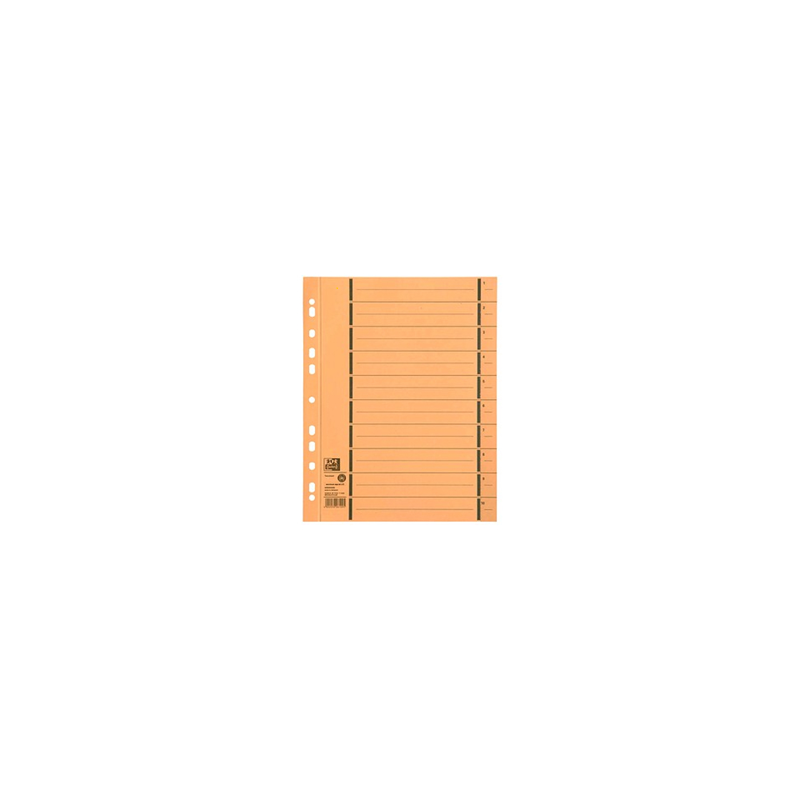 INTERCAL. A4 DECOUP. CART. JAUNE 100PCS ELBA (400004666)