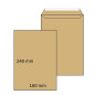 ENVEL.SAC 162X229MM BRUN STRIP (88106368)(C5)