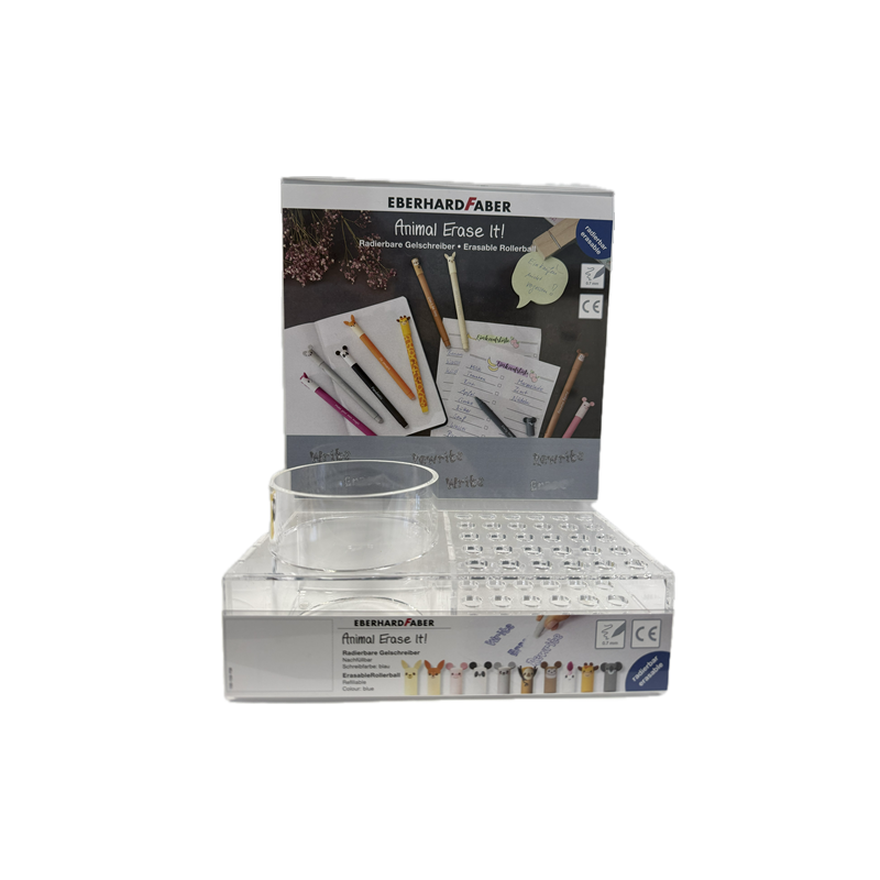 PRESENTOIR VIDE EBERHARD FABER ANIMAL ERASE IT!