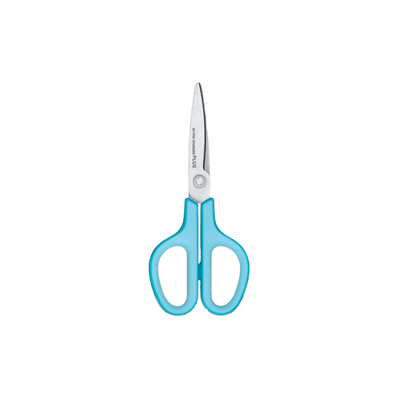 CISEAUX BUREAU PLUS 17,5CM BLEU GAUCHER