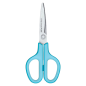 CISEAUX BUREAU PLUS 17,5CM BLEU GAUCHER