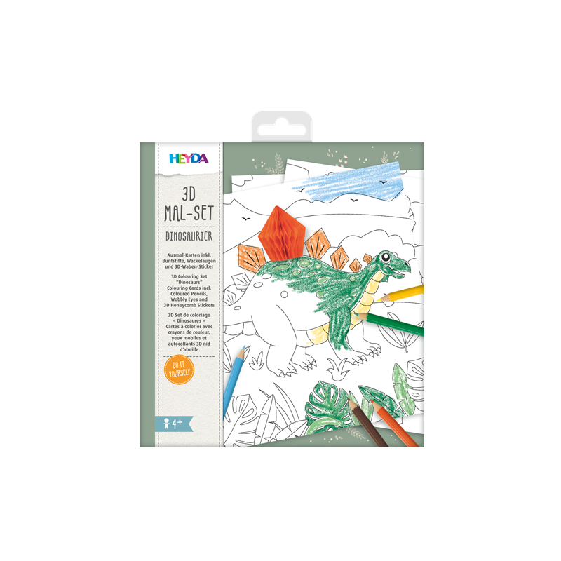 SET COLORIAGE ET BRICOLAGE HEYDA