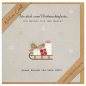 CARTE VOEUX NOEL BSB NATURE CARD
