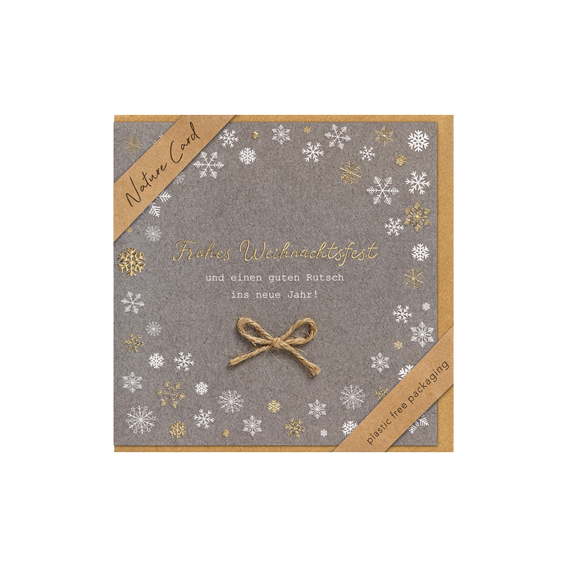 CARTE VOEUX NOEL BSB NATURE CARD