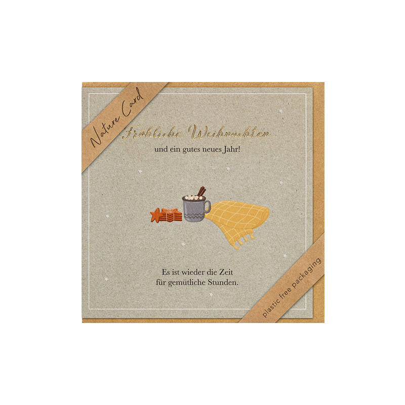 CARTE VOEUX NOEL BSB NATURE CARD