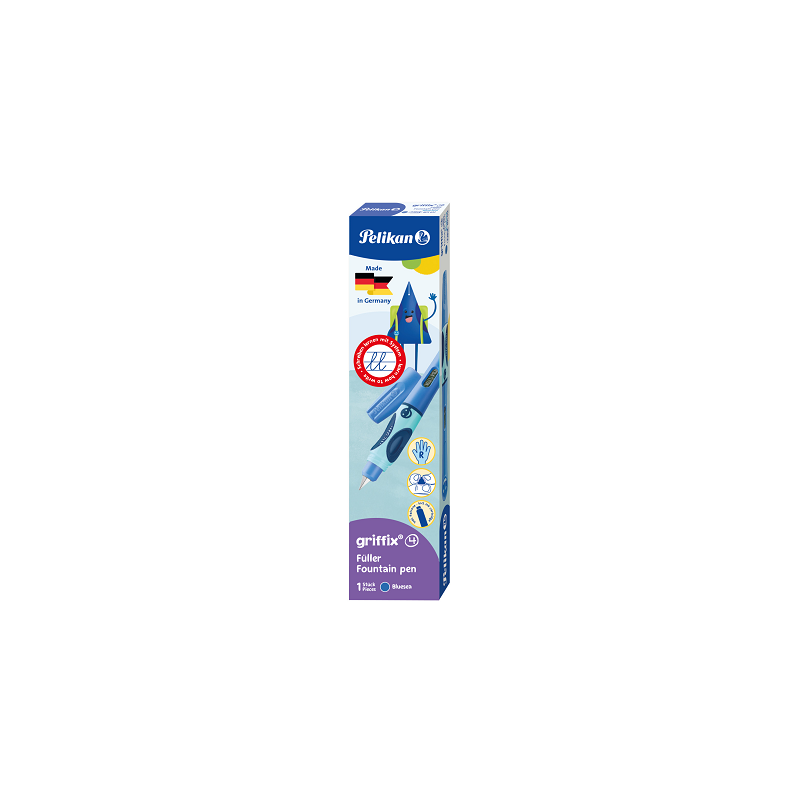 PLUME PELIKAN GRIFFIX BLEU LAC DROITIER (300008680)