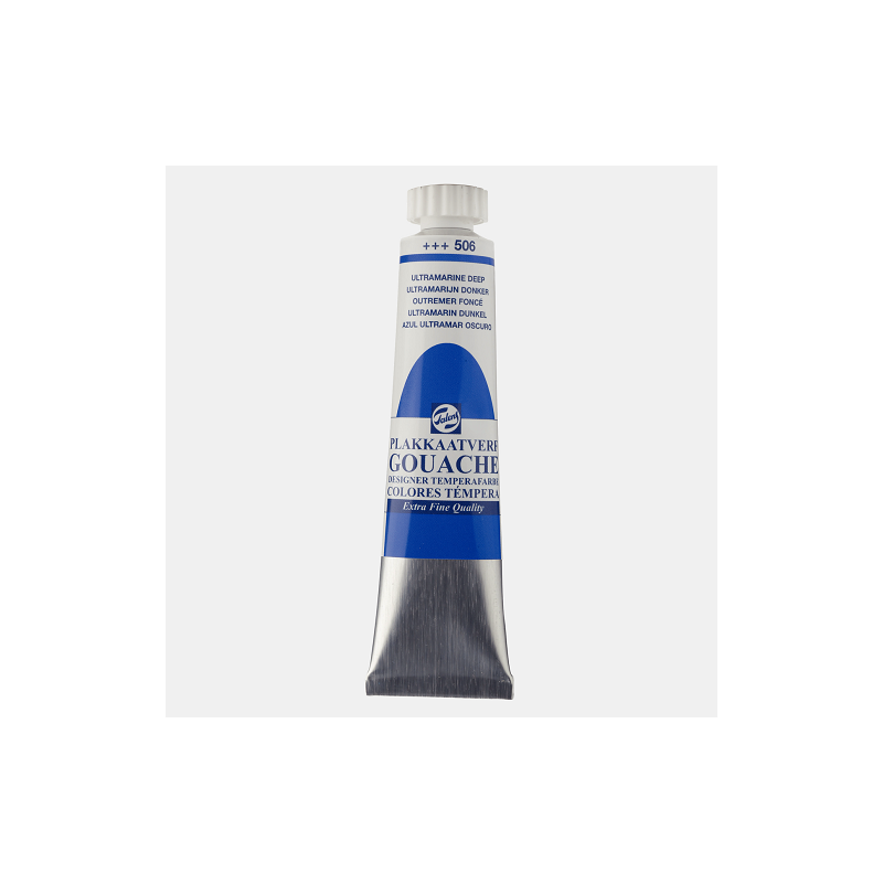 GOUACHE TALENS 20ML N°506 3PCS BLEU FONCE