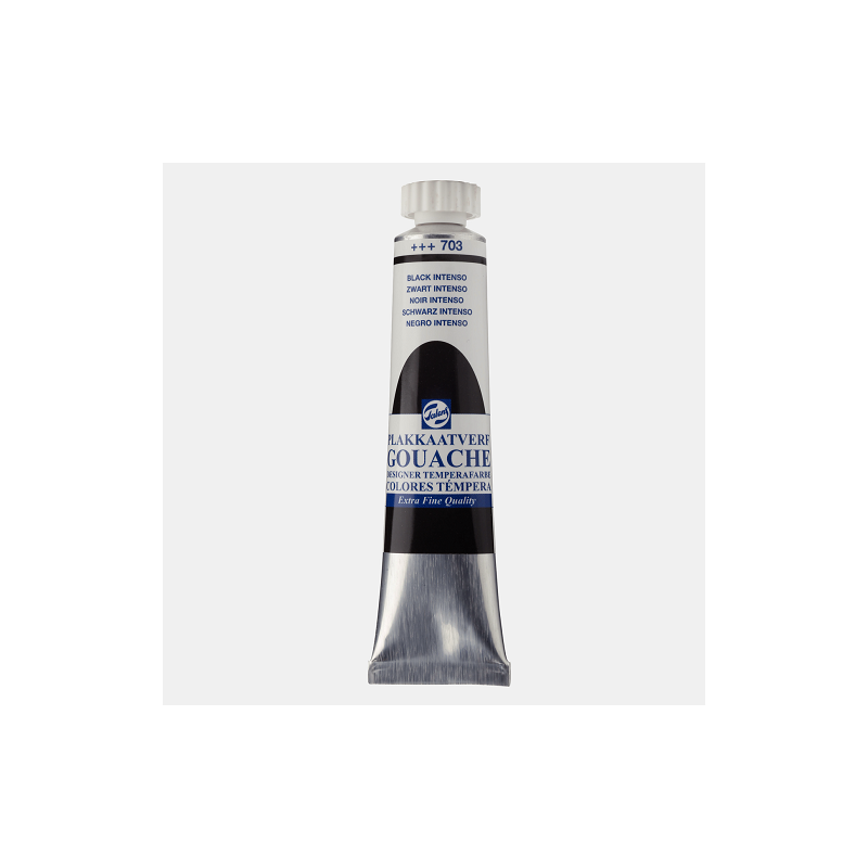 GOUACHE TALENS 20ML N°703 3PCS NOIR