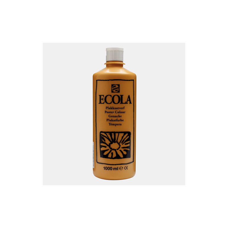 GOUACHE ECOLA 1000ML N°227 OCRE JAUNE