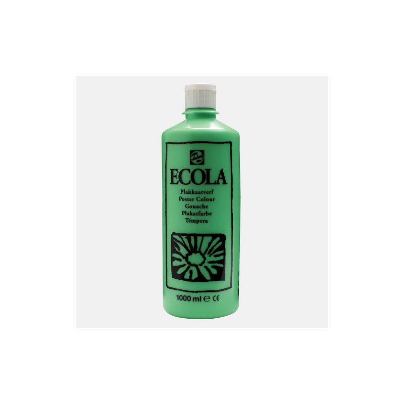 GOUACHE ECOLA 1000ML N°601 VERT CLAIR