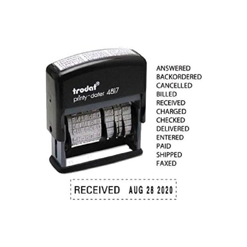 TAMPON TRODAT DATEUR 4817 3,8MM MULTIFORM.ANGL.