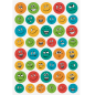 BLOC STICKERS A5 BRUNNEN SMILEY