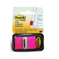 INDEX POST-IT 25,4X43,2MM ROSE 50PCS