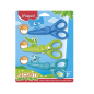 CISEAUX ENFANTS KIDIKRAFT 3PCS BLISTER