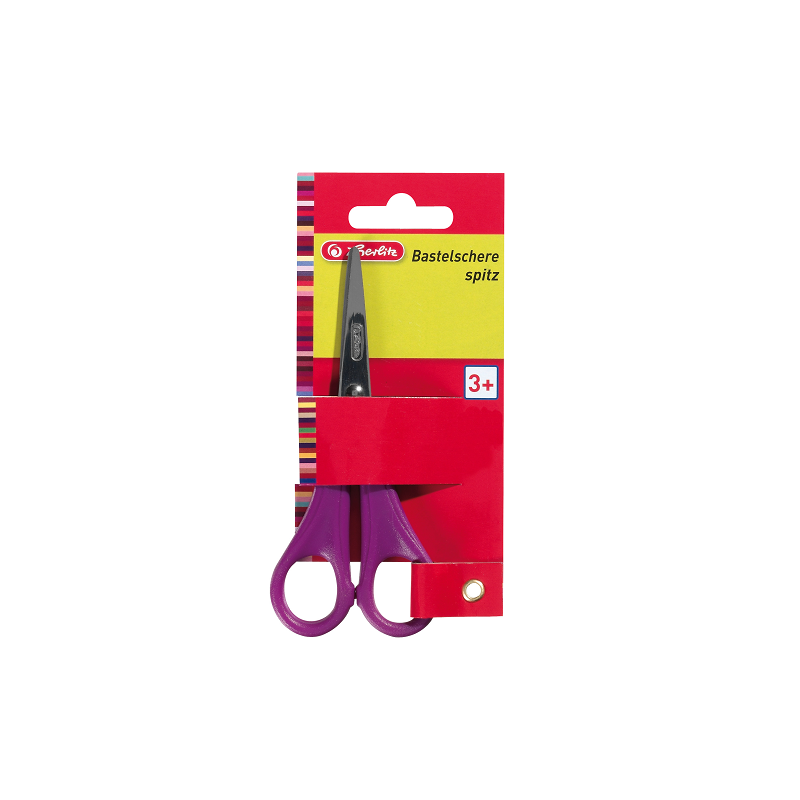 CISEAUX ENFANTS HERLITZ 13CM POINTU (300014823)
