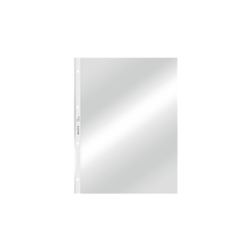 HOUSSE A4 TRANSP. LEITZ CRISTAL 80MY DURE
