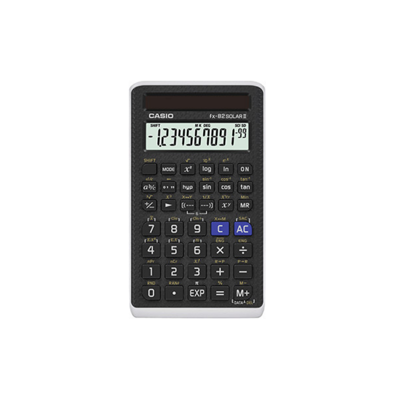 CALCULATRICE TABLE CASIO FX82SOLARII