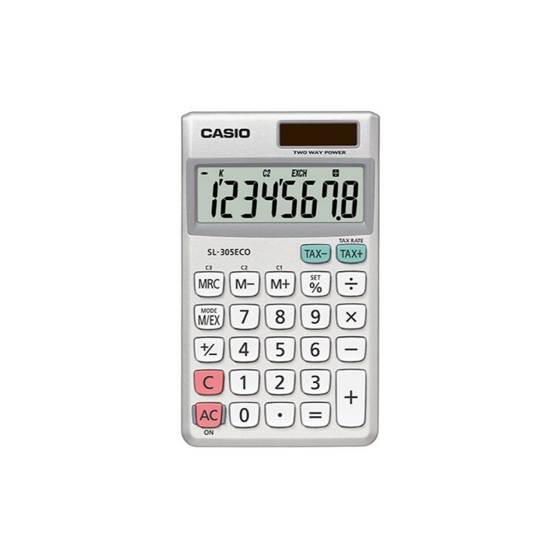 CALCULATRICE TABLE CASIO SL305ECO