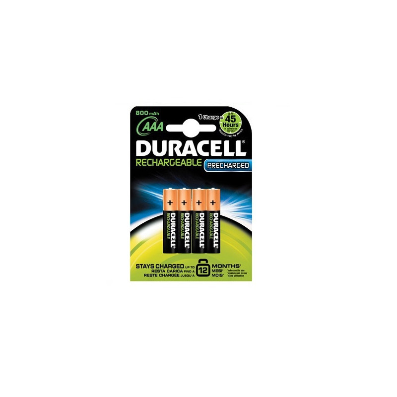 PILE DURACELL LR03 AAA RECHARG. 4PCS